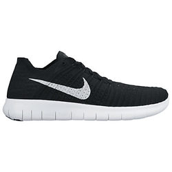 Nike Free RN Flyknit Men's Running Shoe Black/White